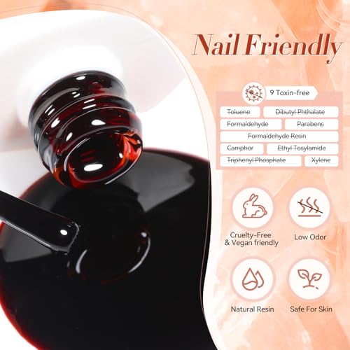 Jelly Brown Gel Nail Polish