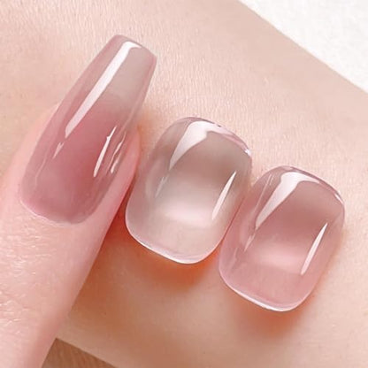 Jelly Bean Pink Jelly Gel Nail Polish