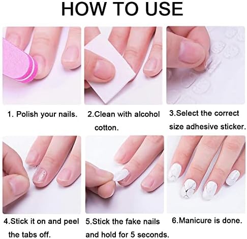 Double-Sided Nail Adhesive Tabs