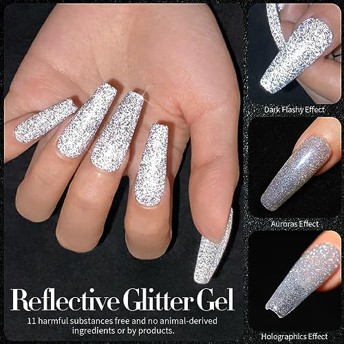 Glitter Gel Nail Polish Set