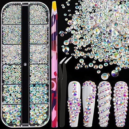 3D AB Crystal Nail Art Kit by BELLEBOOST