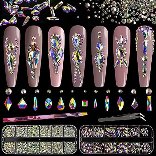 3D AB Crystal Nail Art Kit by BELLEBOOST