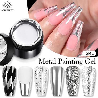 Metallic Painting Gel Polish